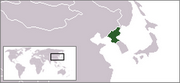 République populaire démocratique de Corée - Carte